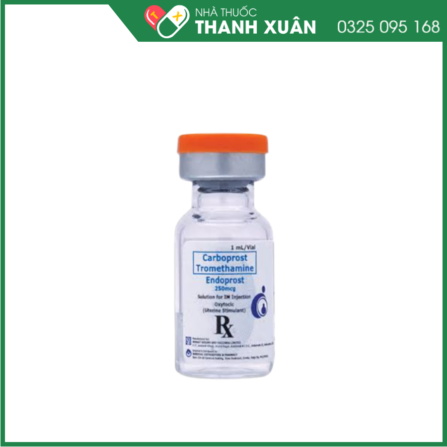 Dung dịch tiêm bắp Endoprost 250mcg/1ml điều trị băng huyết sau sinh